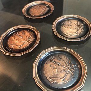 Metal Coasters From Hawaii